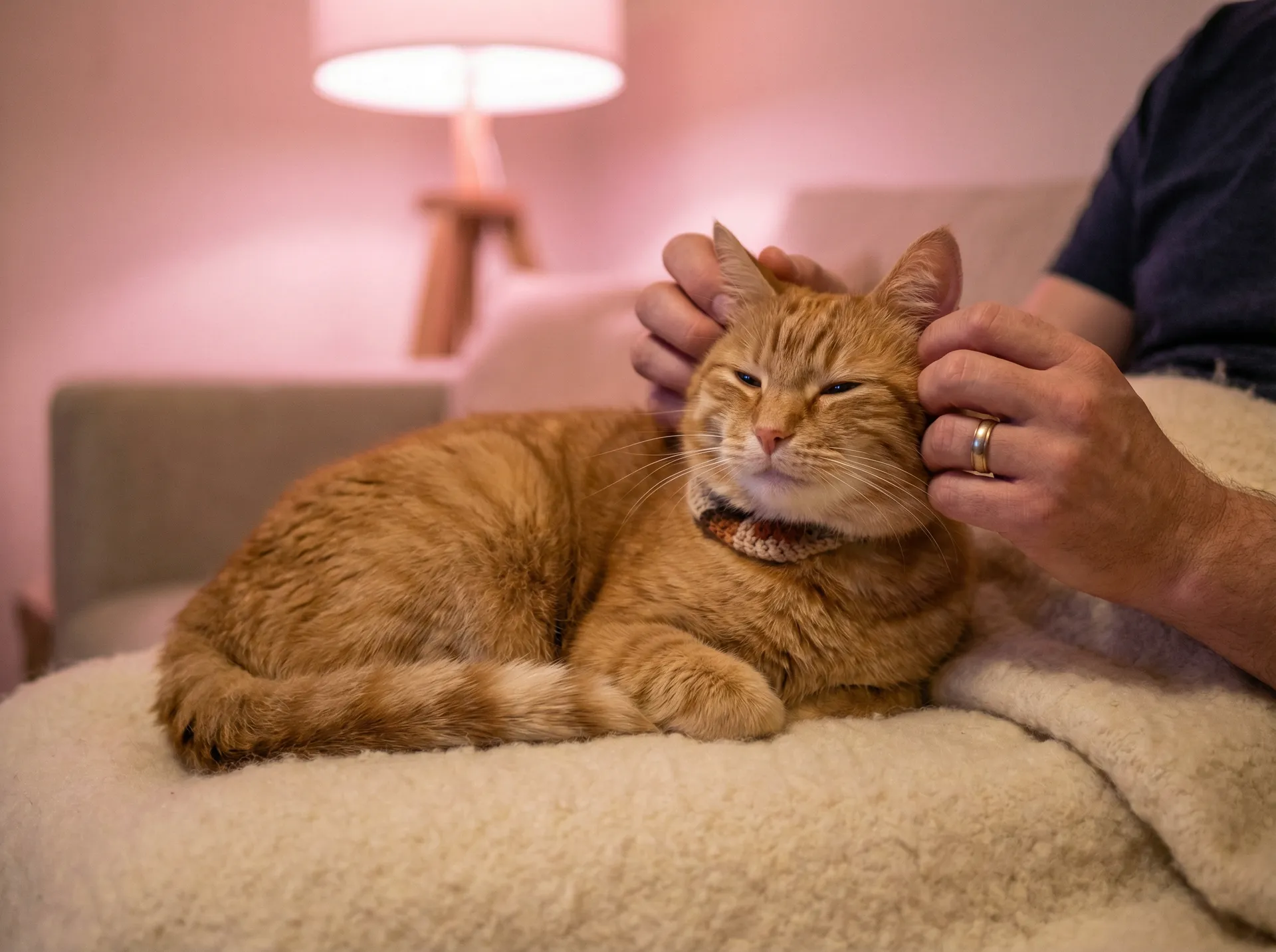 猫咪被温柔抚摸的幸福时刻 - 大电影时代