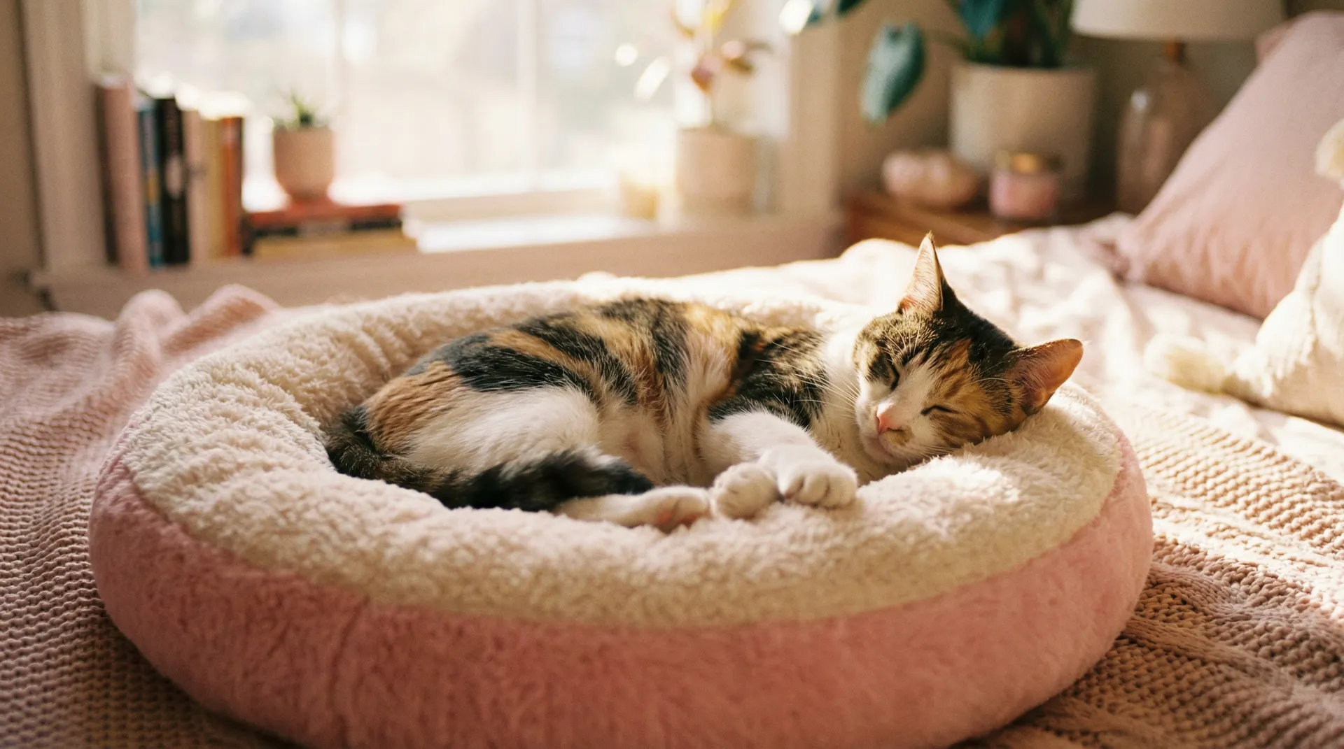 三花猫安静入睡 - 大电影时代